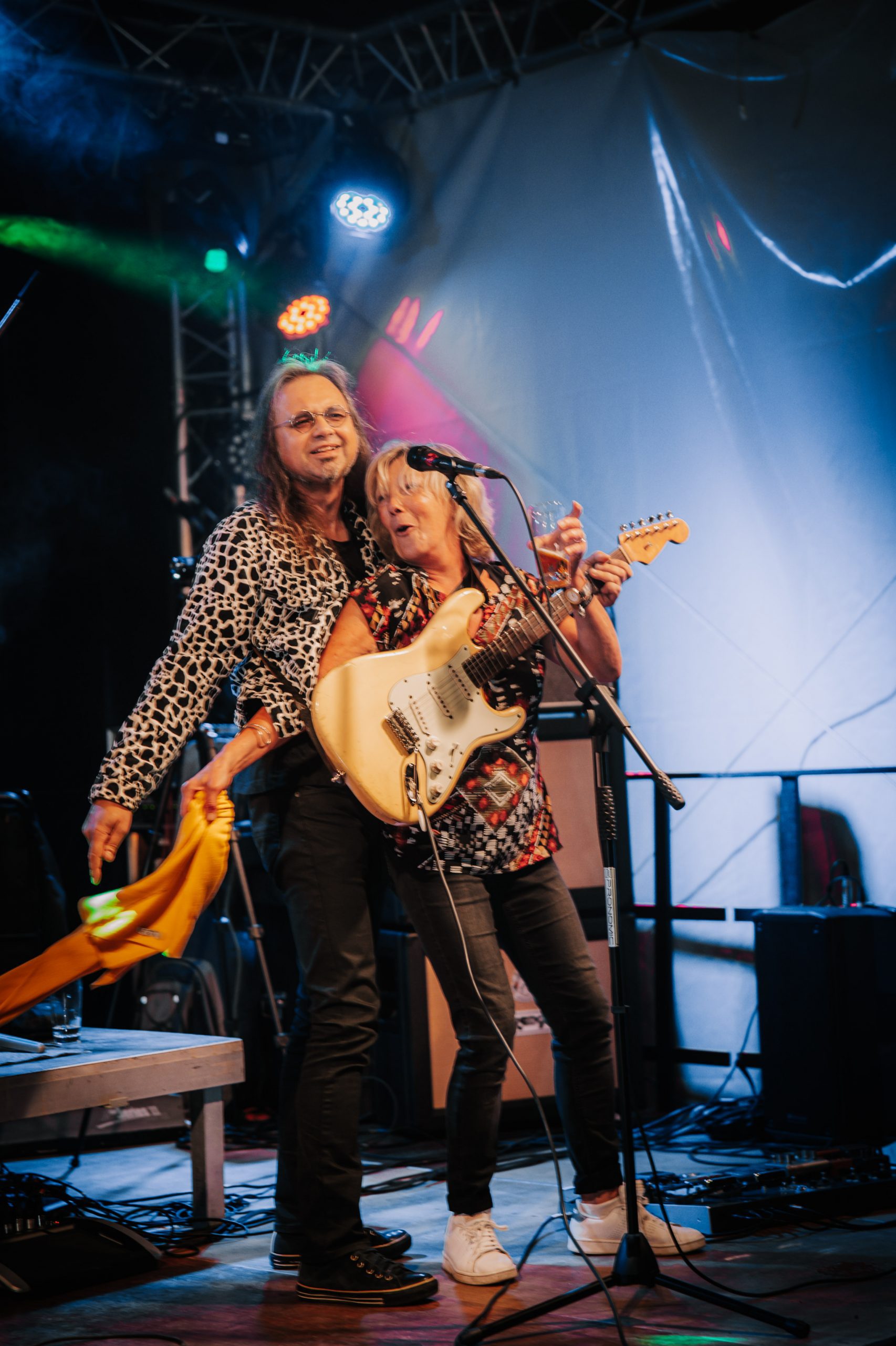 Lichtstimmung beim Burning Ash Festival